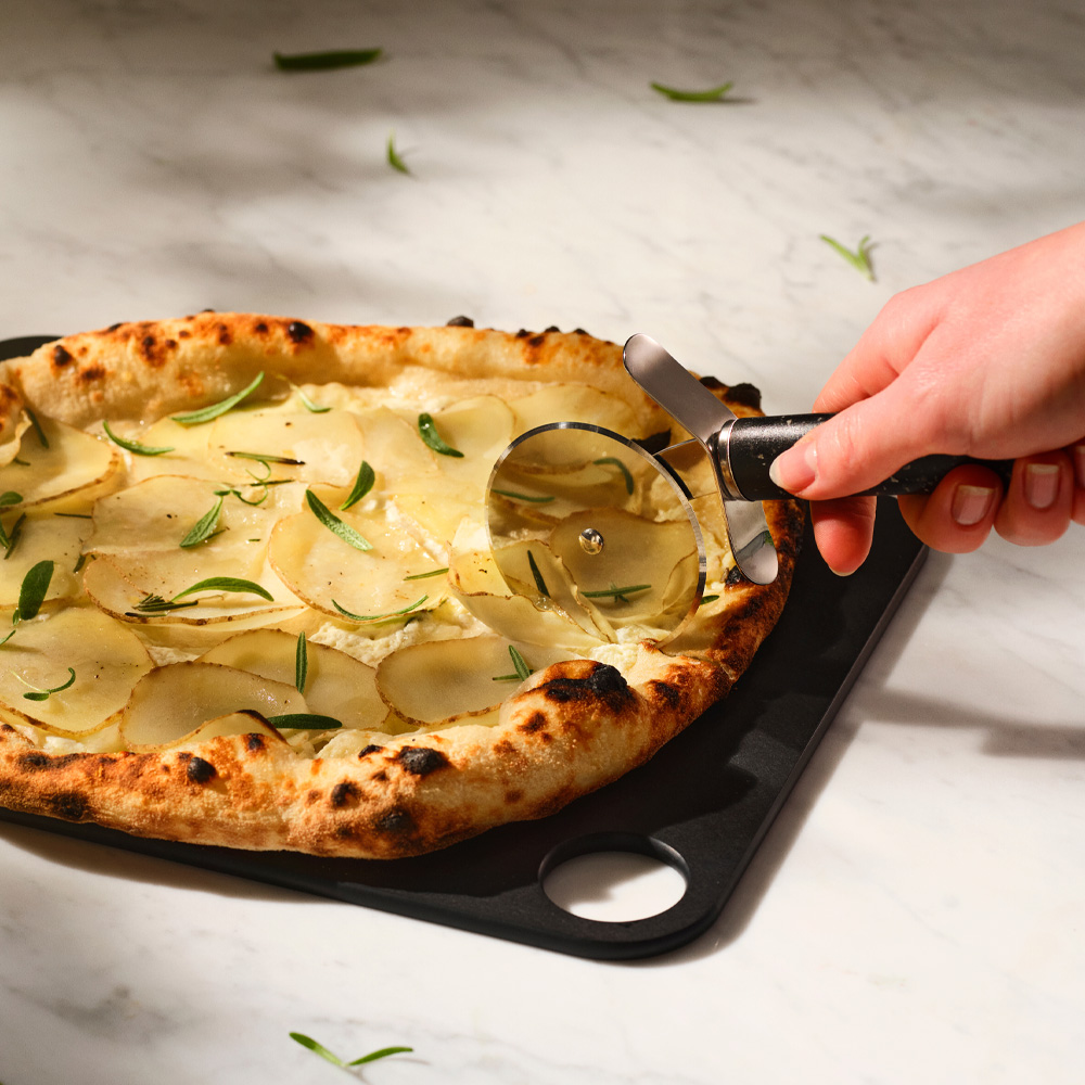 RIG-TIG REDO pizzahjul 18 cm svart