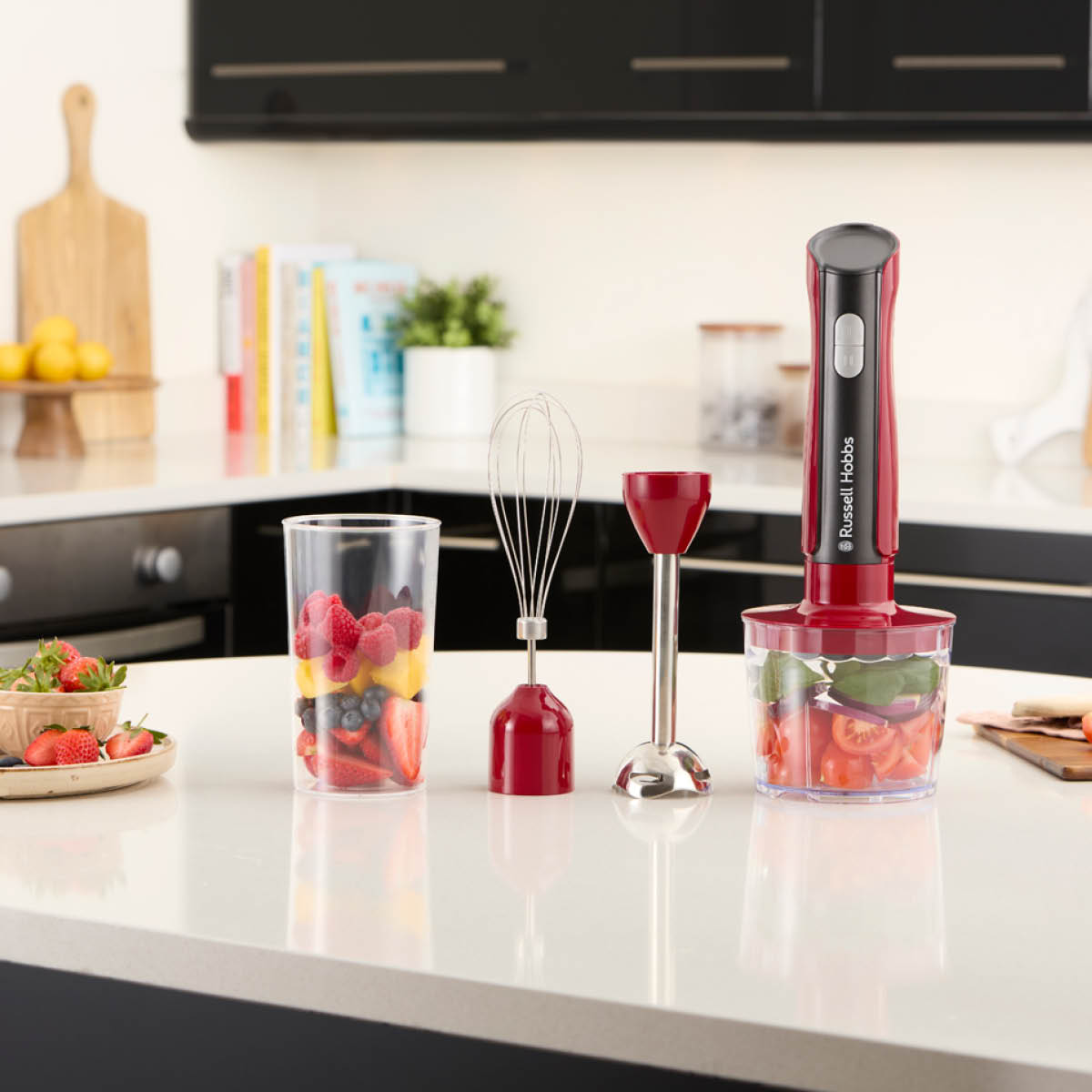 RUSSELL HOBBS Desire stavmixerset 27140-56 röd
