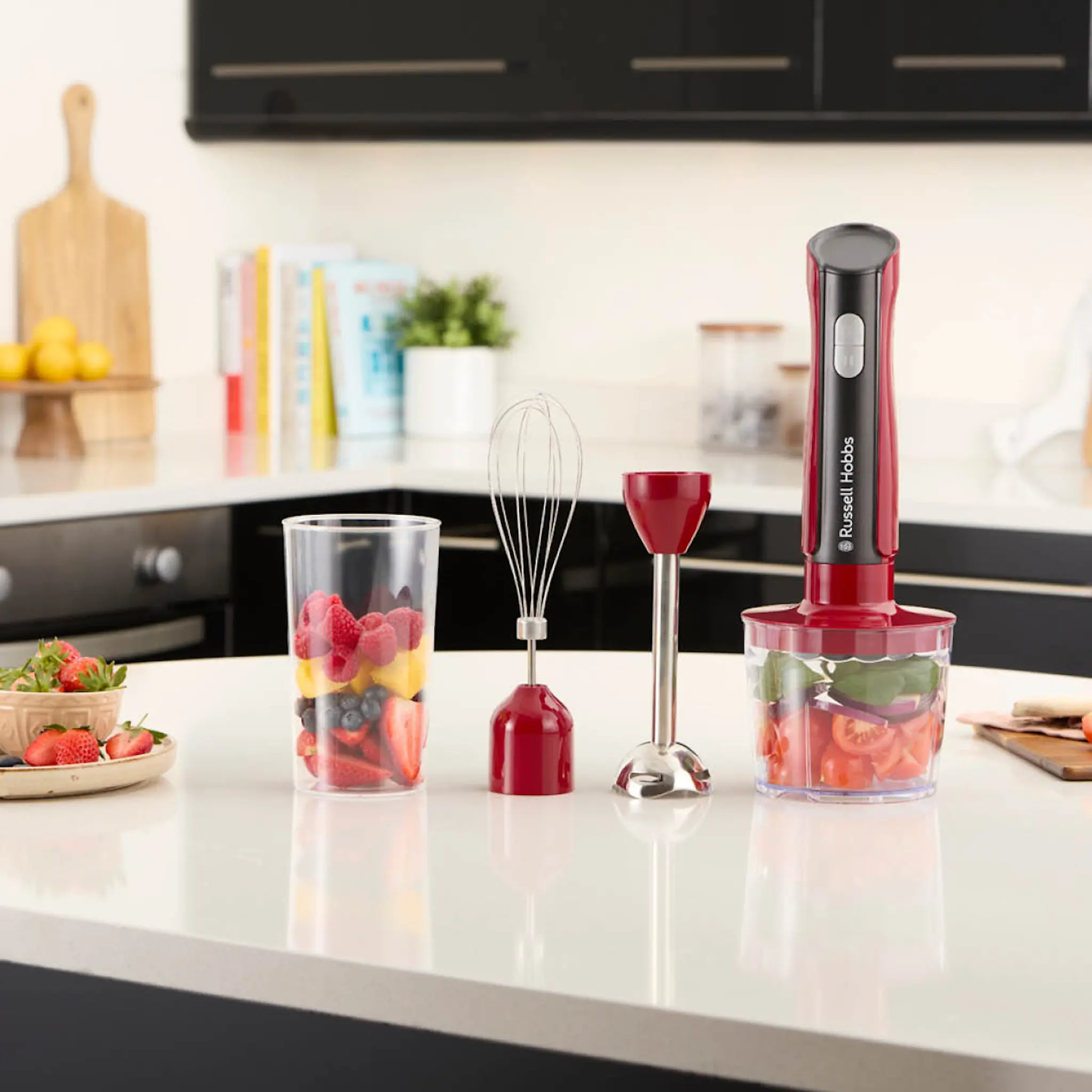 RUSSELL HOBBS Desire stavmixerset 27140-56 röd