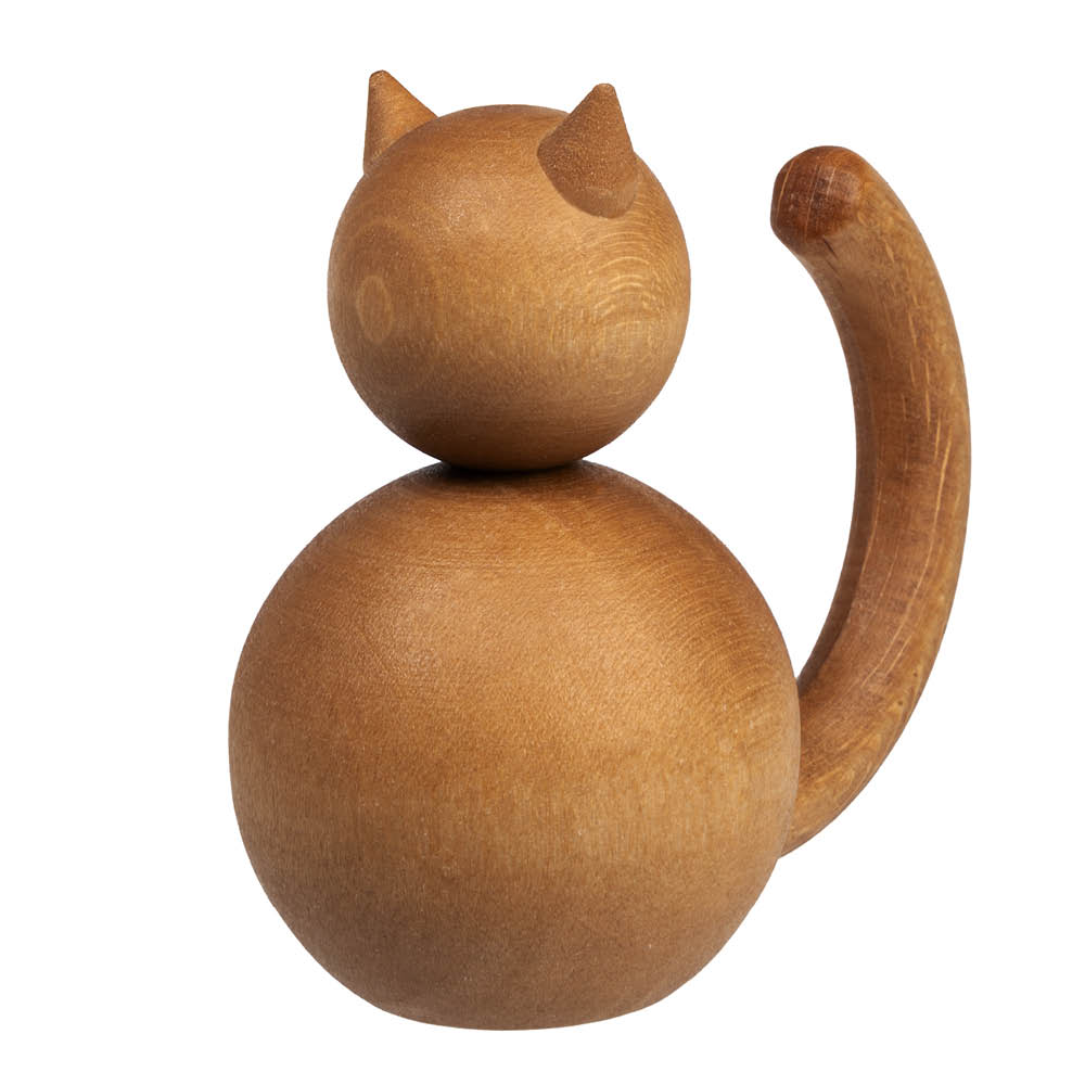 Aarikka - Villikissa figuuri 6,8 cm puu