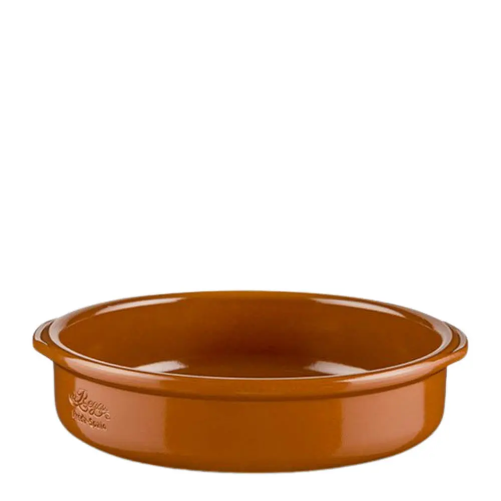 Ovnsform rund 20 cm terrakotta