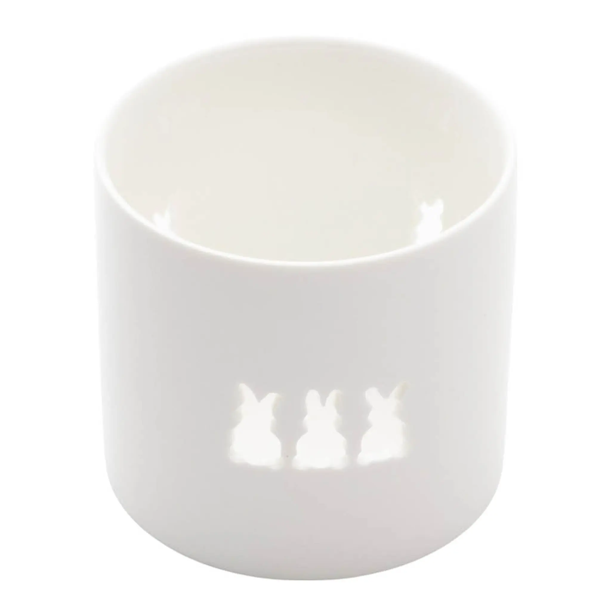 Sögne Home Ljuslykta 8 cm Easter Bunnies vit