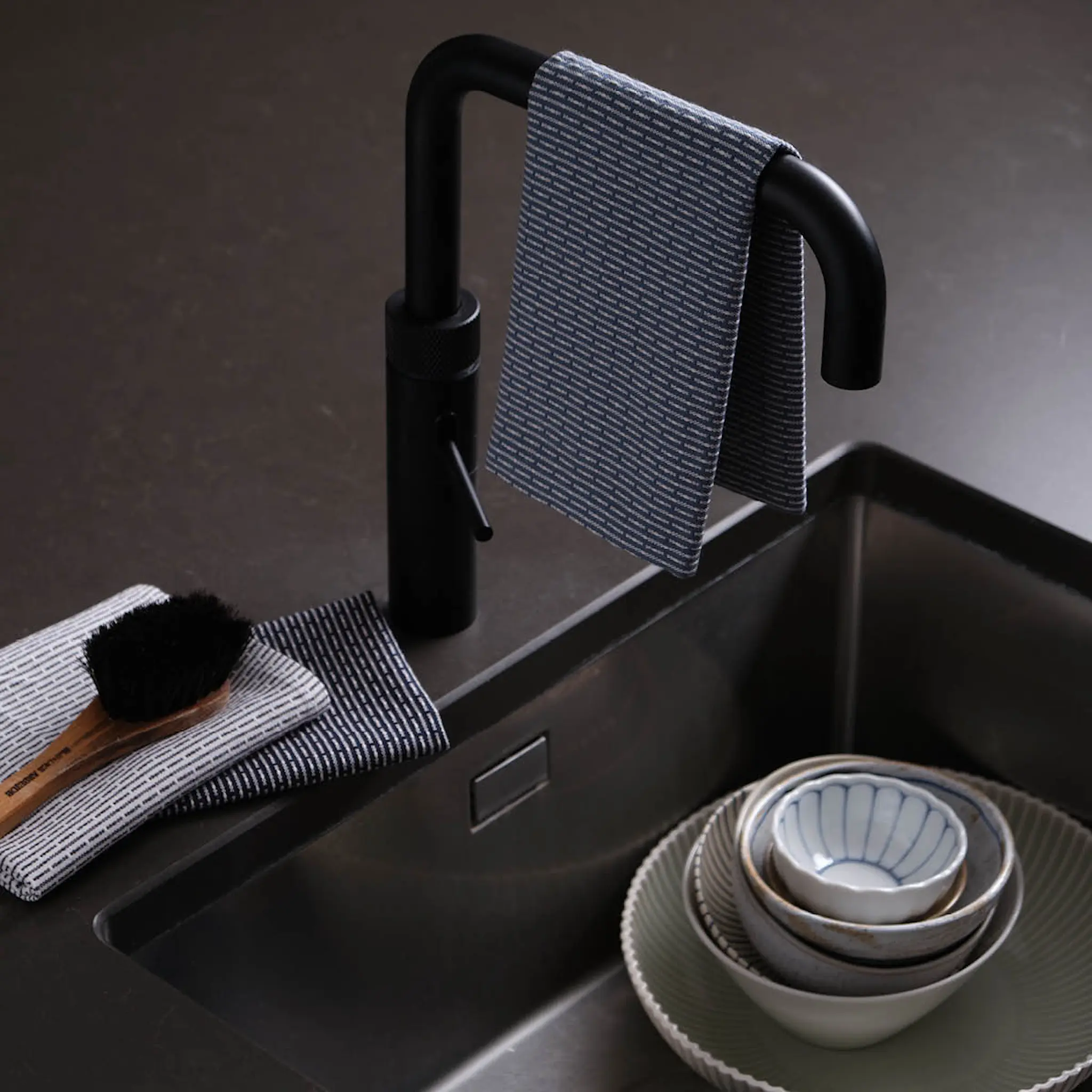 The Organic Company Kökstrasa 30x35 cm 3-pack ocean