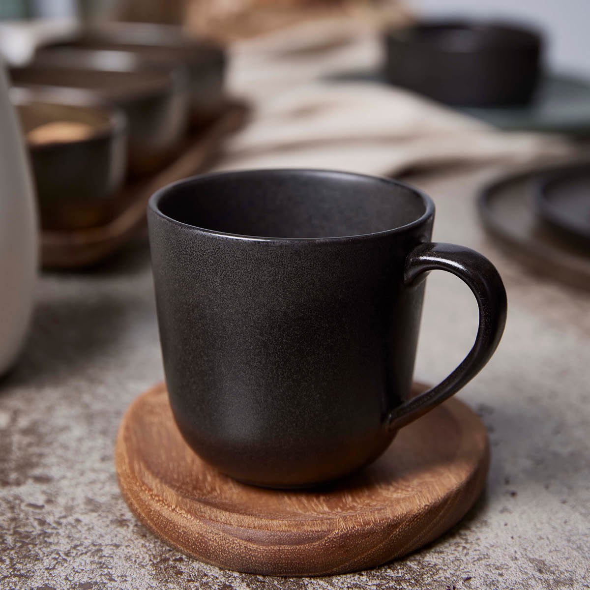 Aida RAW Titanium Black kaffekopp 20 cl