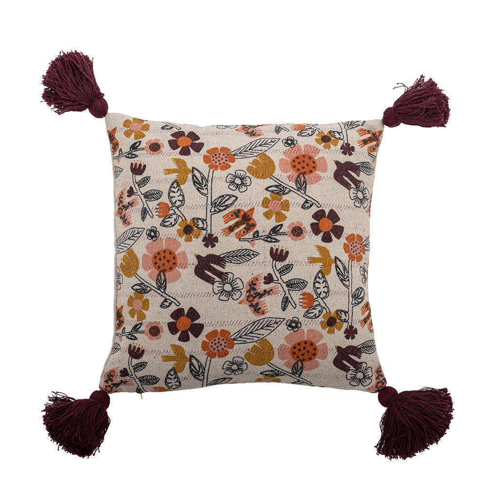 Bloomingville Vivielle pute 45x45 cm flerfarget