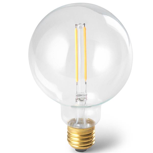 Lyngby Porcelæn Lyngby Globe Led 9,5 cm Klar