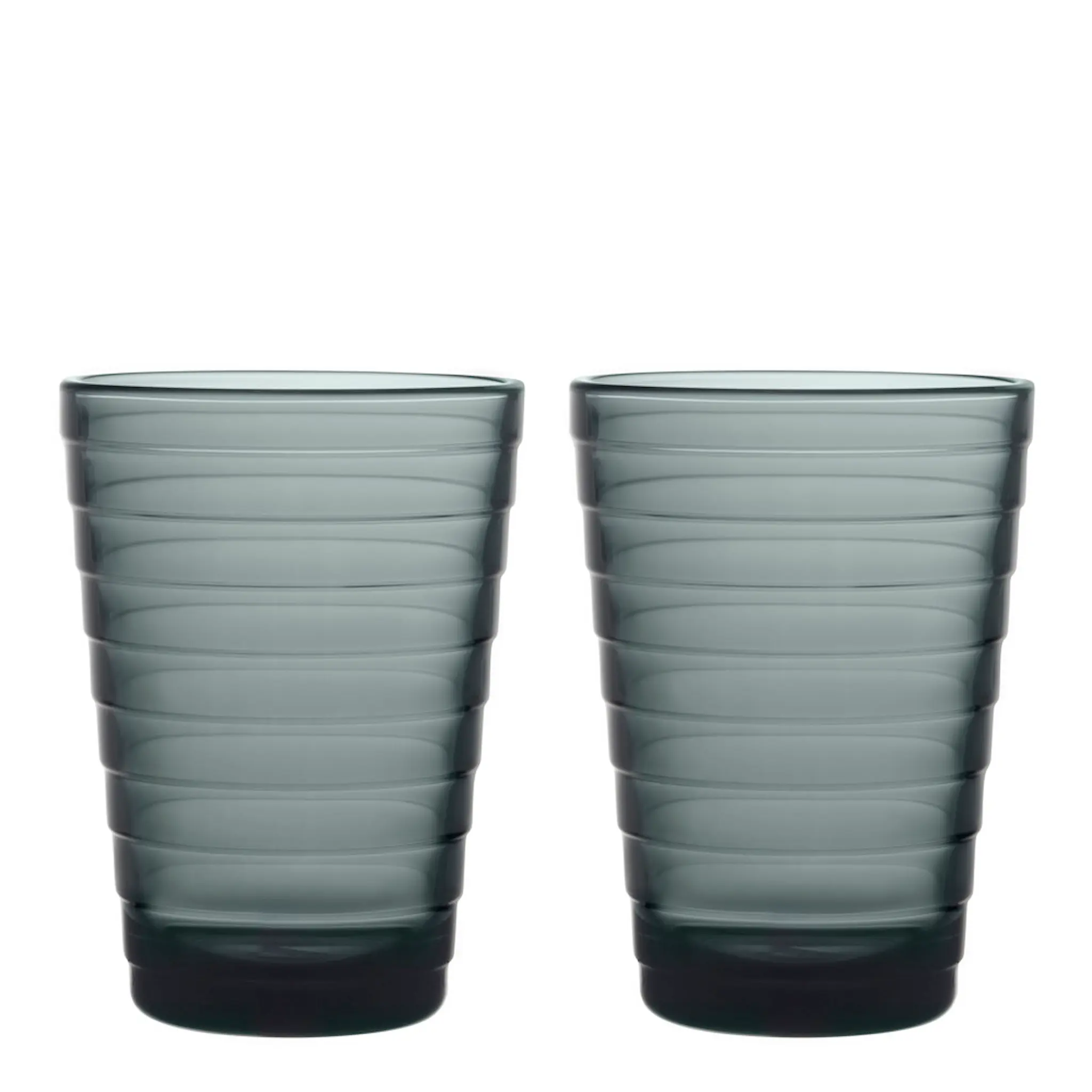 iittala Aino Aalto Juomalasi 33 cl 2 kpl Tummanharmaa
