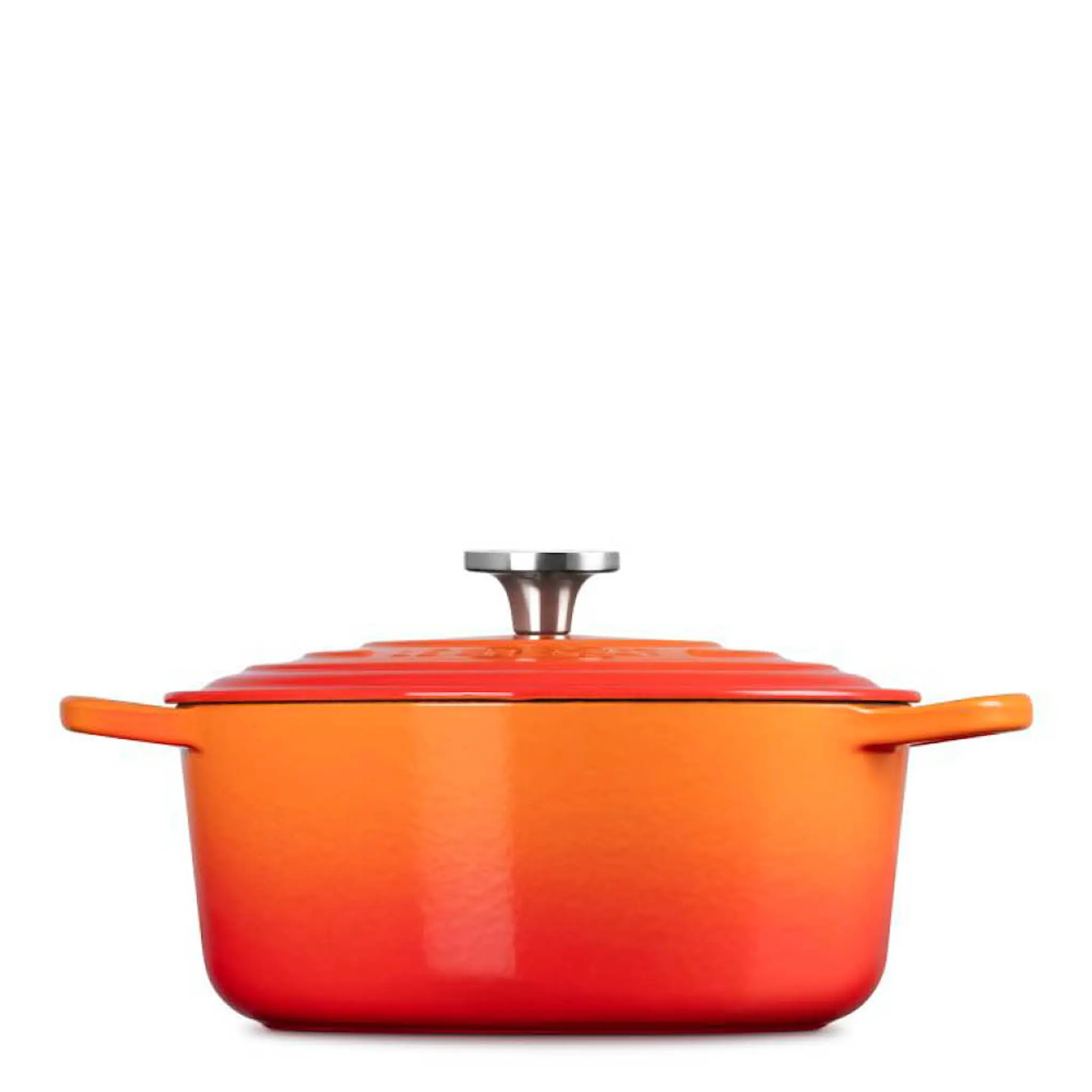 Le Creuset Signature gjutjärnsgryta rund 5,3L 26 cm volcanic/crucible knob