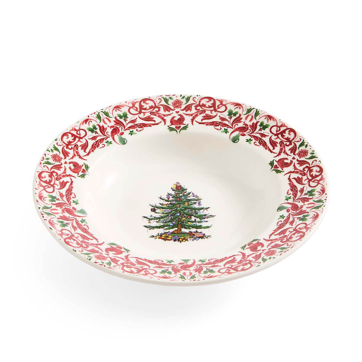 Spode Christmas Tree Yuletide sopptallrik 23 cm