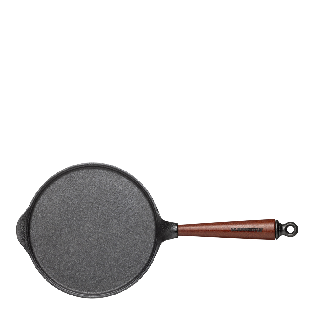 Skeppshult Traditional pannkakepanna med trehåndtak 23 cm