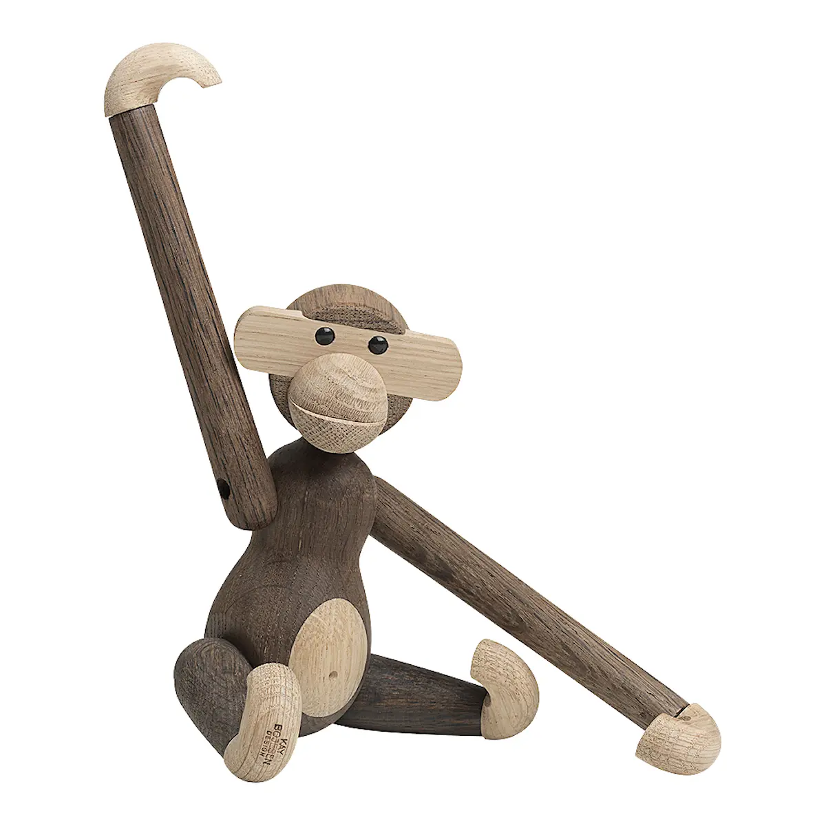 Kay Bojesen Denmark Kay Bojesen Apa liten 20 cm Rökt ek