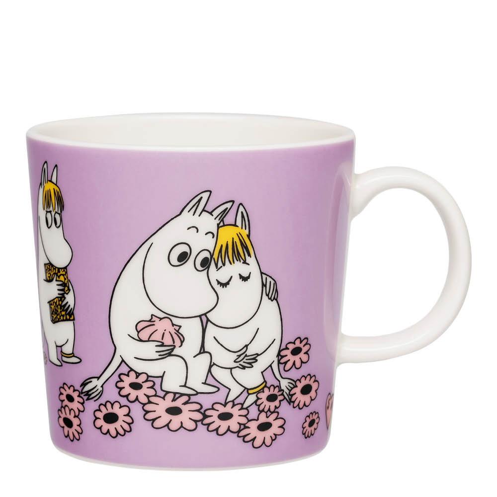 Moomin Arabia Muumimuki 30 cl Sydänkäpyset