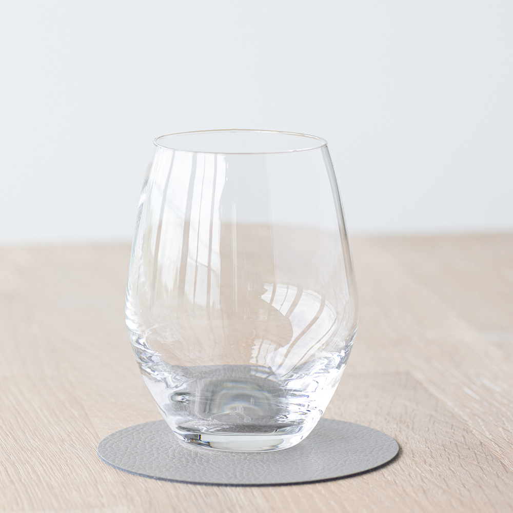 LIND DNA Circle Leather Serene Lasinalunen 10 cm Ash