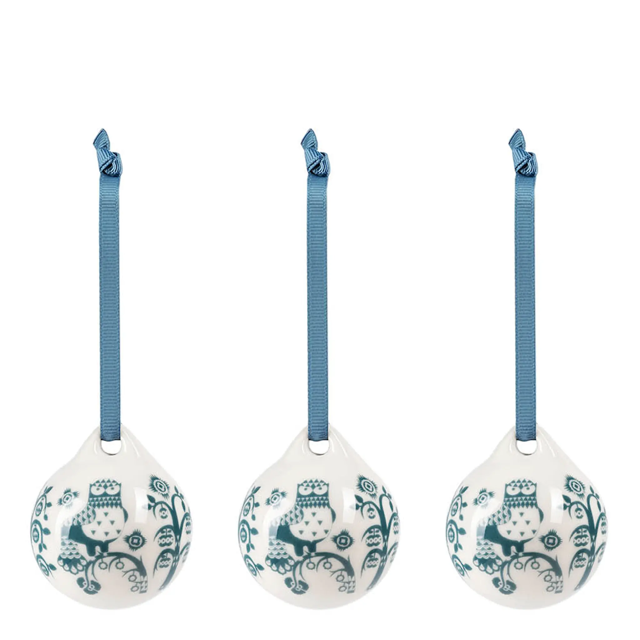 iittala Taika Koriste 5 cm 3 kpl Teräksensininen