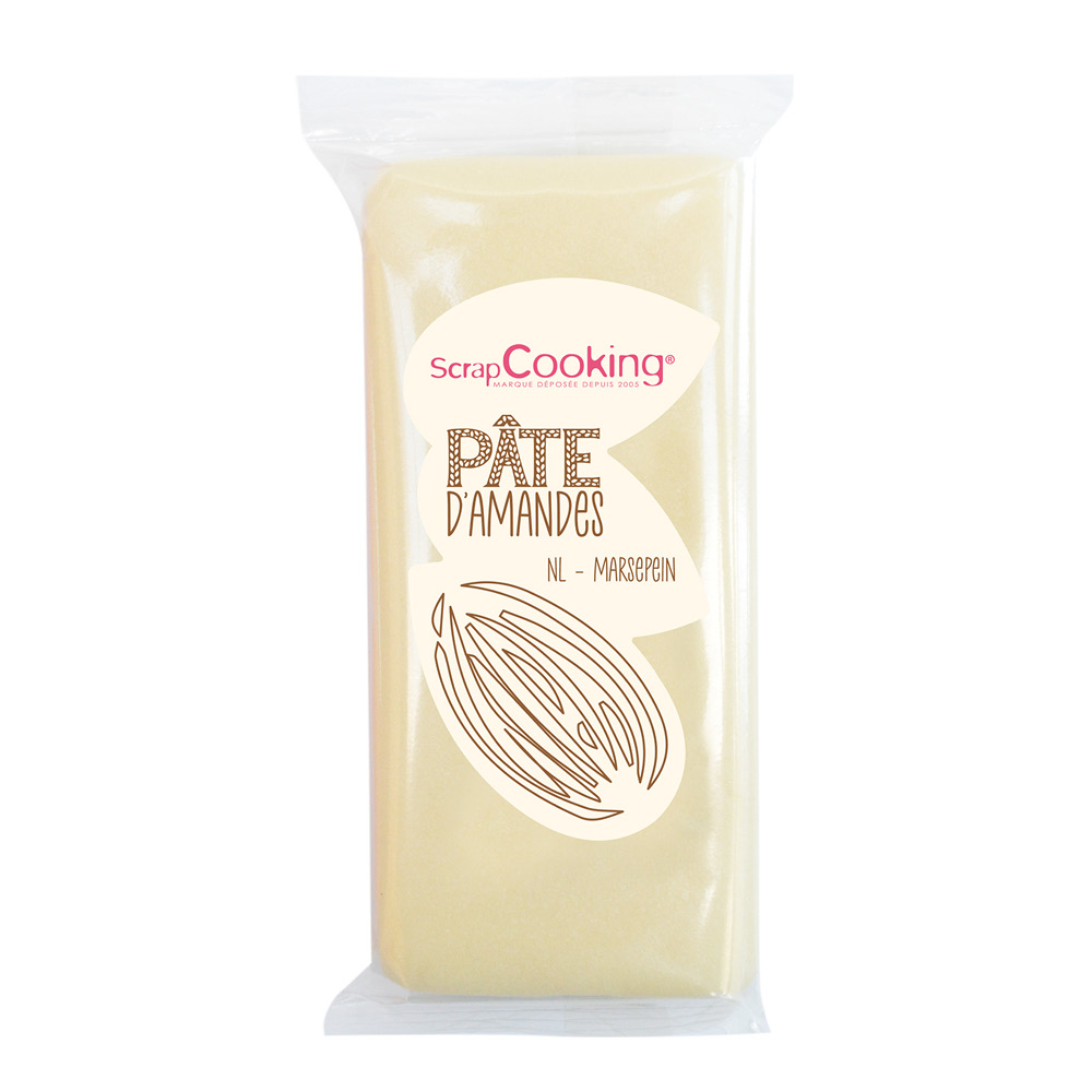 ScrapCooking Marsipan 200 g vit