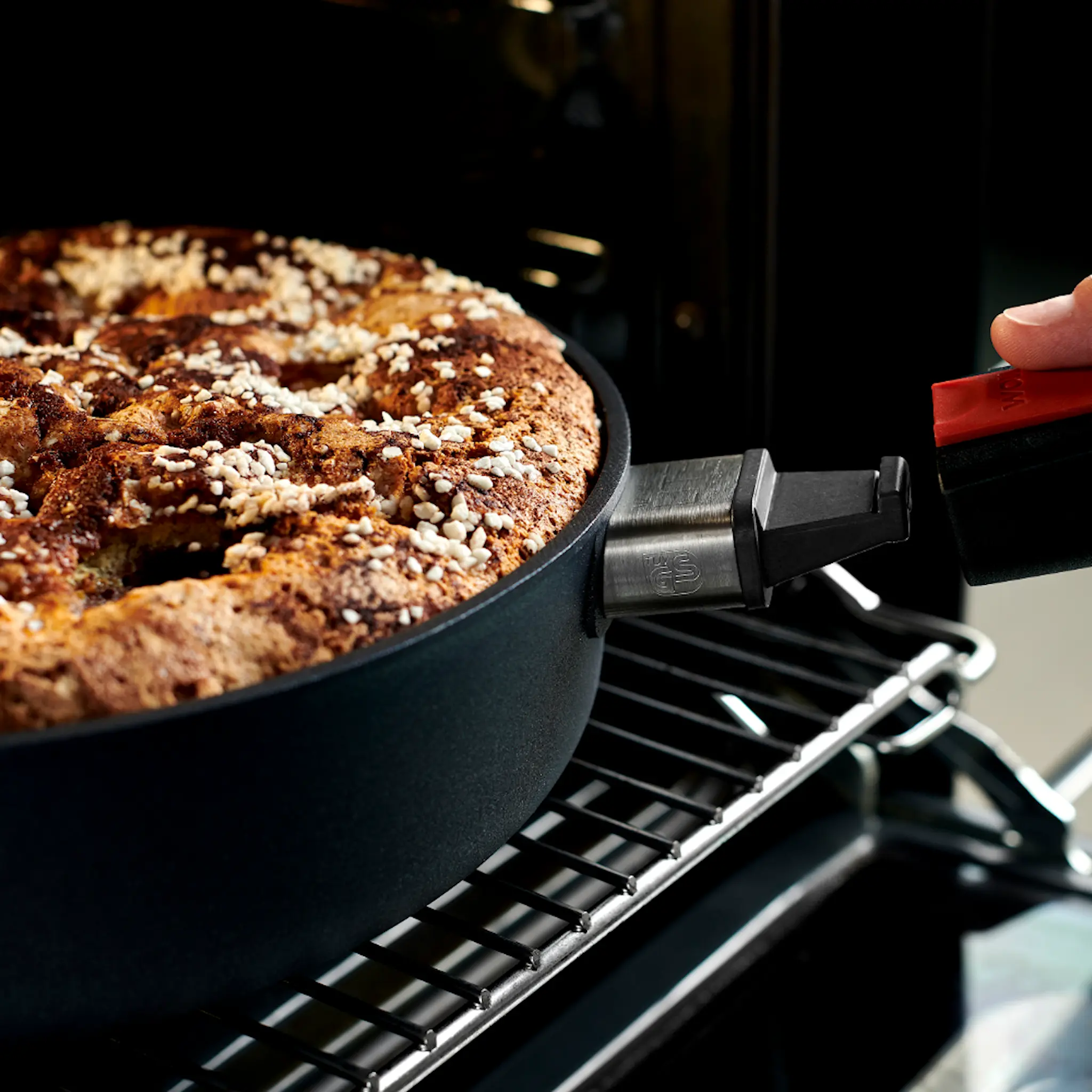 Woll Diamond Lite Grillipannu irrotettava kahva 28x28 cm