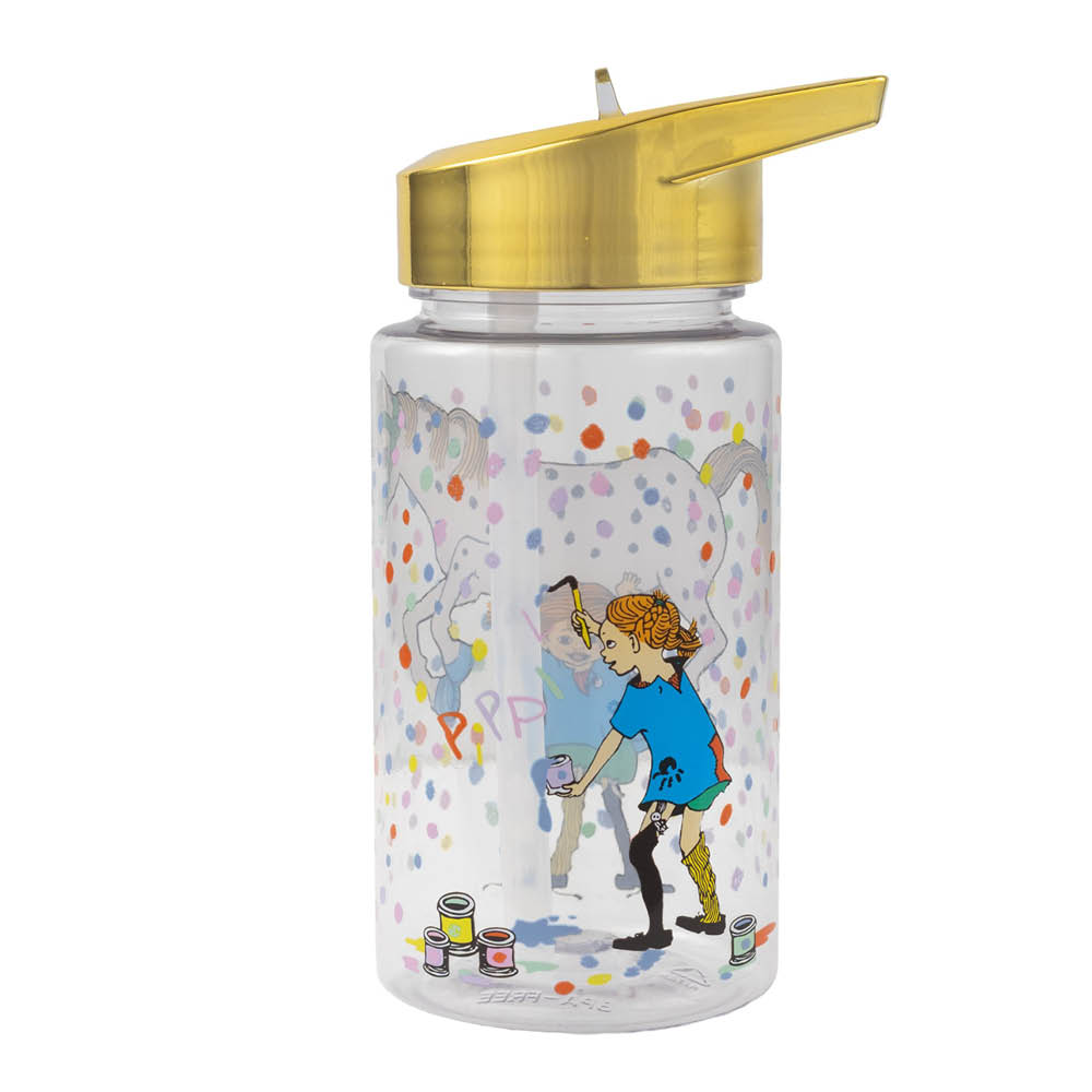 Rätt Start Pippi vattenflaska 0,5 L födelsedag guld