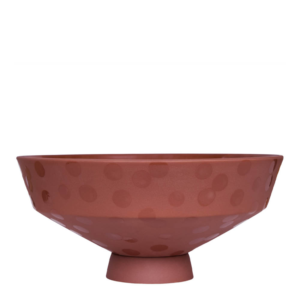 OYOY Luonto skål 32 cm Terracotta