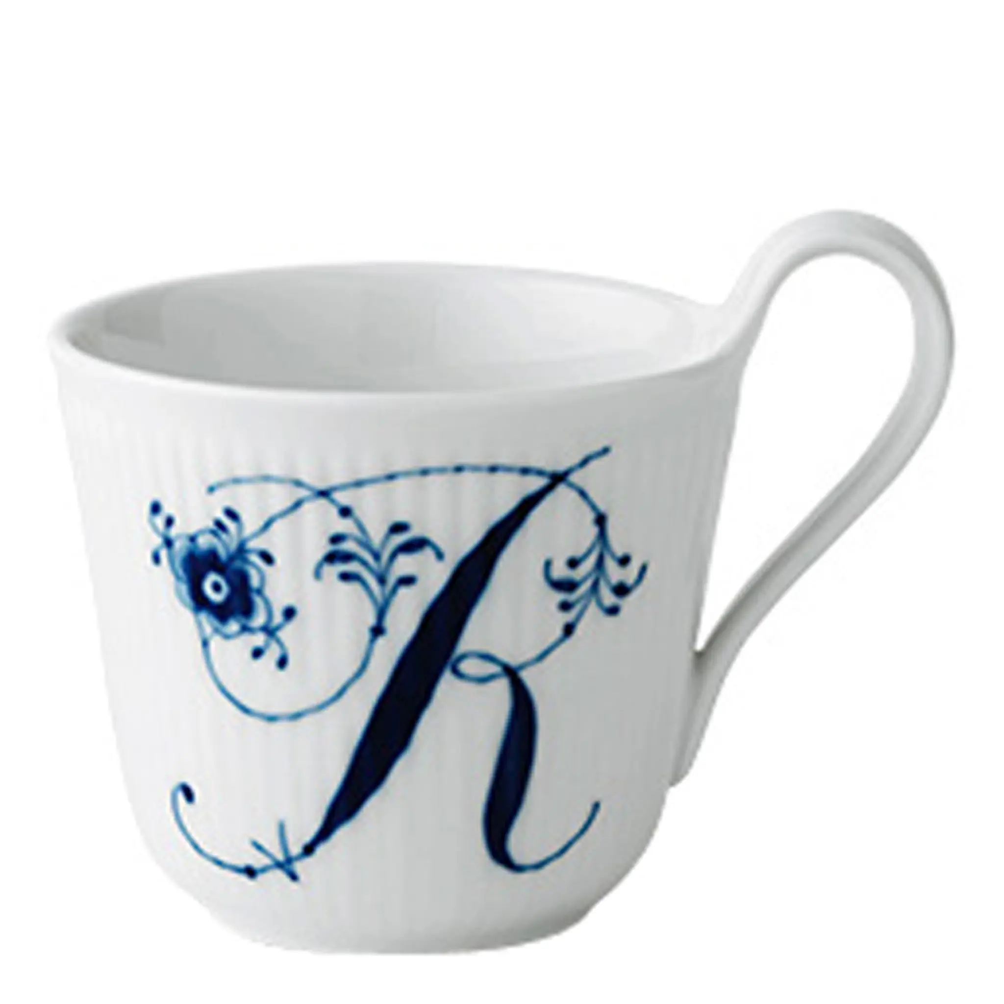 Royal Copenhagen Blue Fluted Pl Alphabet Mugg 33 cl R