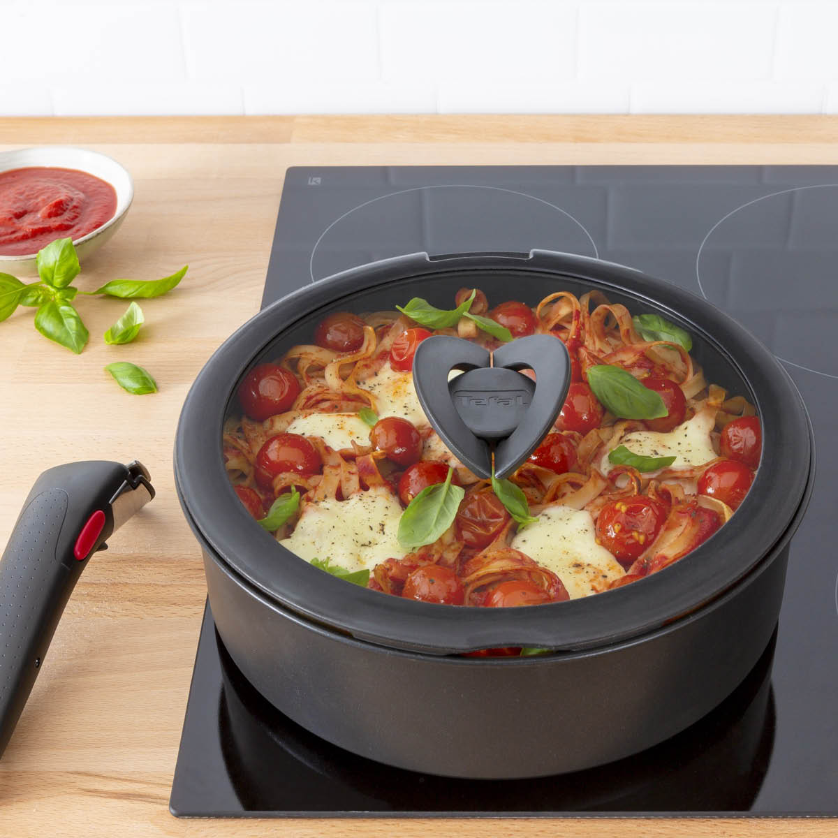 Tefal Ingenio glaslock 16 cm