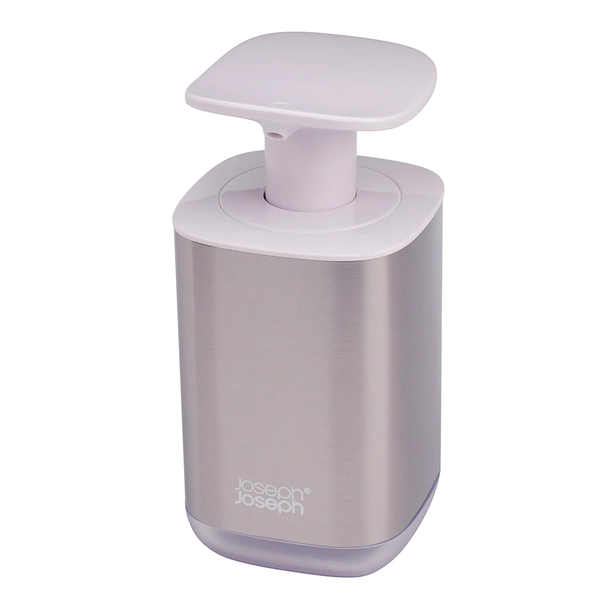 Joseph Joseph Presto Steel Tvålpump 16 cm Vit/Rostfritt Stål
