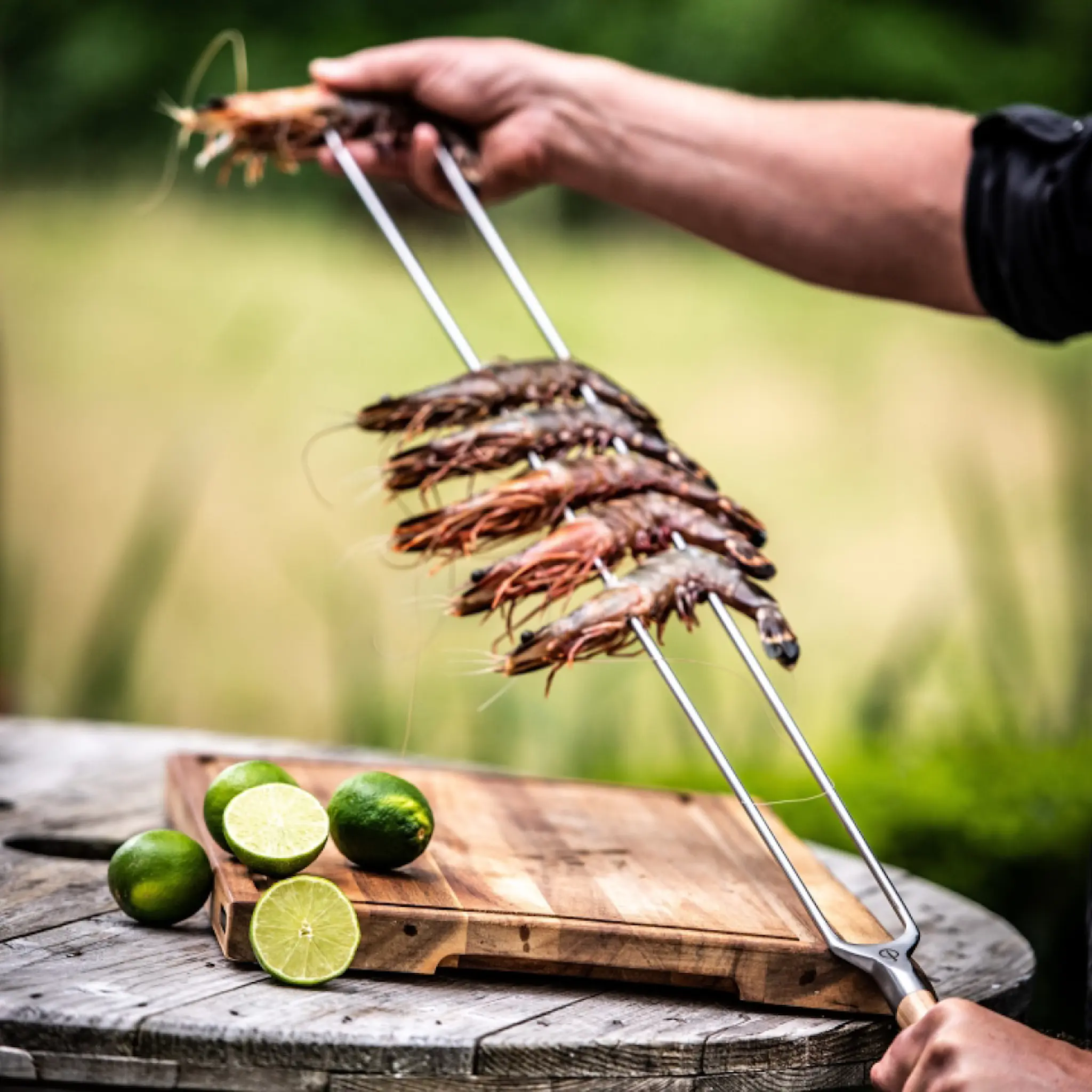 Forged Grillspett 70 cm churrasco