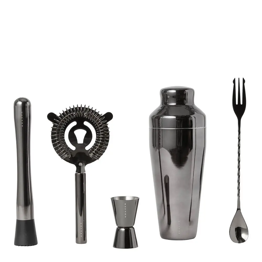 Barsett 5 deler gunmetal