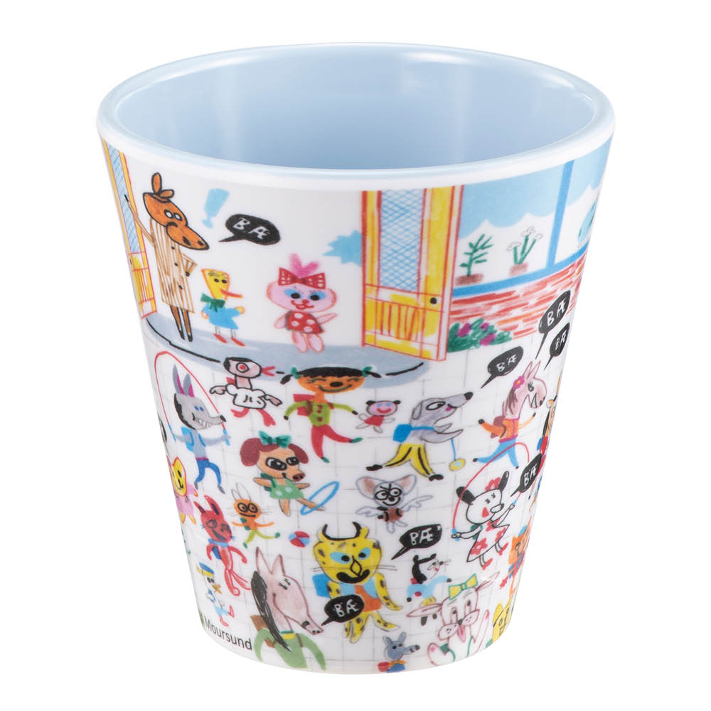 Modern House Bukkene Bruse mugg 30 cl back to school blå