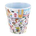 Bukkene Bruse mugg 30 cl back to school blå