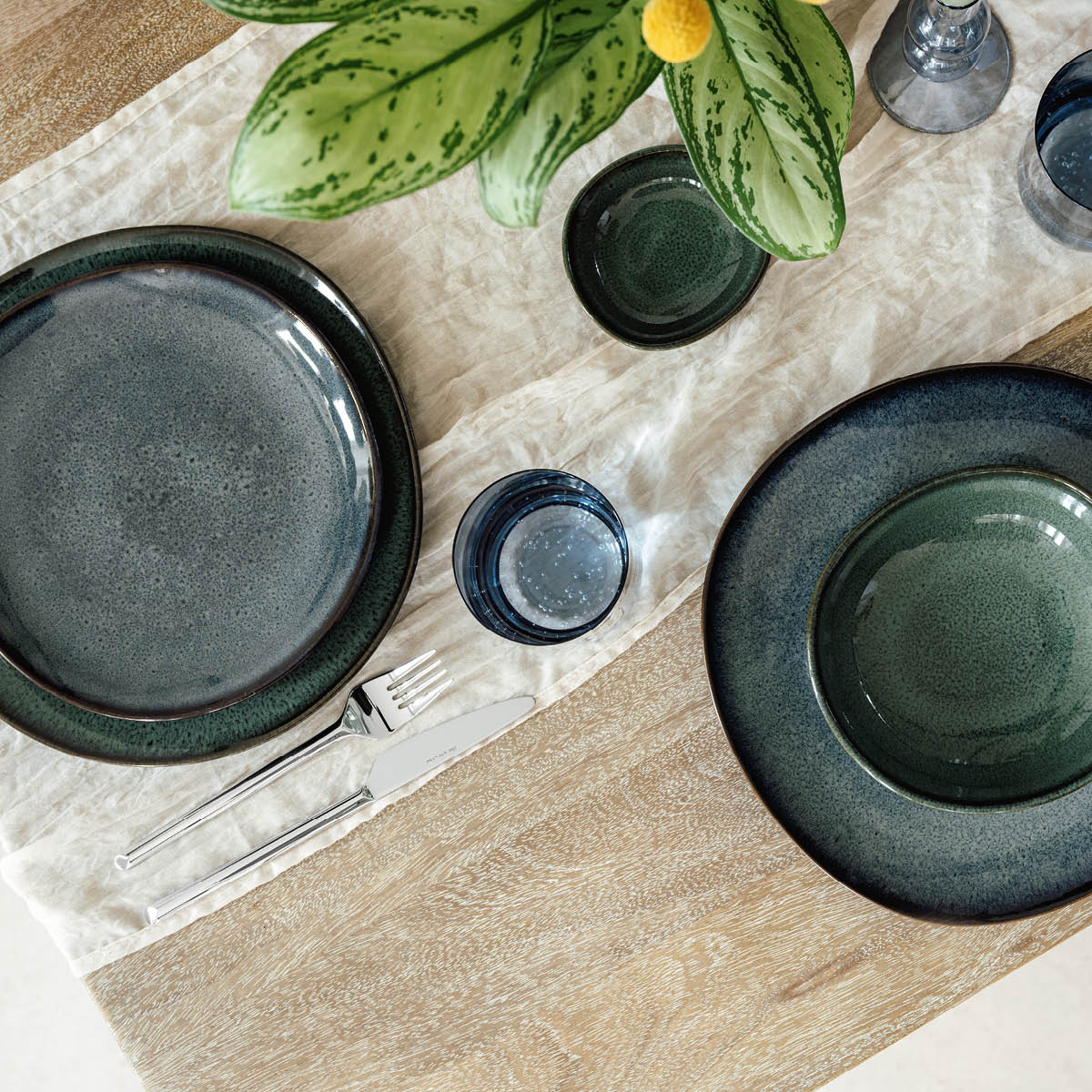 Villeroy & Boch Lave Gris Lautanen 23 cm