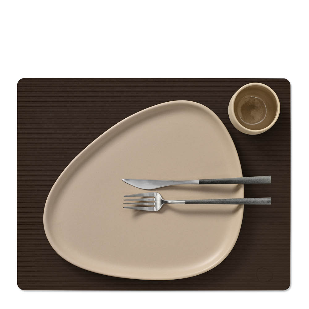 LIND DNA Square Corduroy Pöytätabletti 35x45 cm Hazel