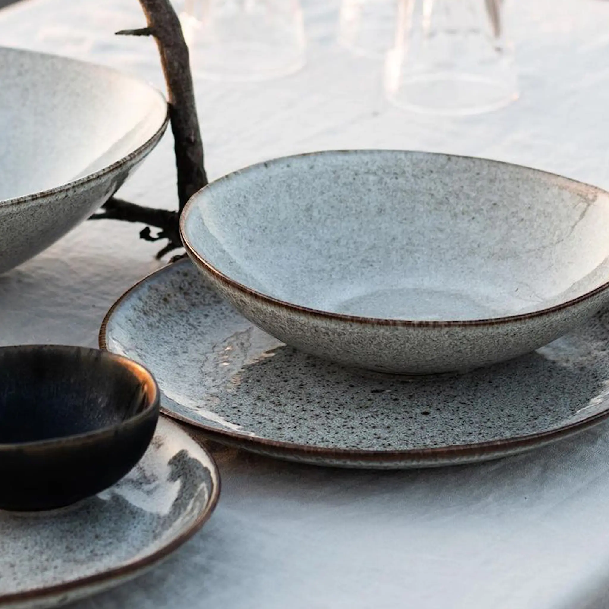 Tell Me More Taranto Tallrik 26,5 cm Grå