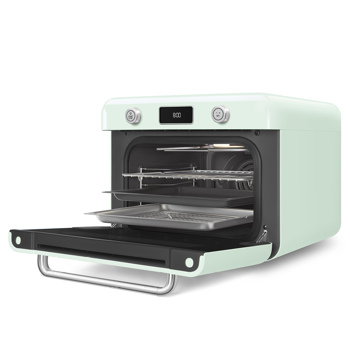 Smeg Smeg Erillinen yhdistelmäuuni COF01 Pastellinvihreä