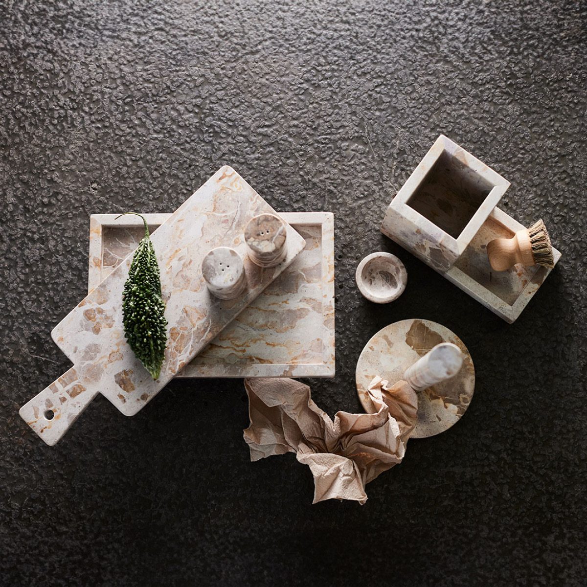 Muubs Vita saltskål 6,3 cm ljus rosa