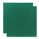 Star Fluted Christmas servett 45x45 cm 2-pack grön