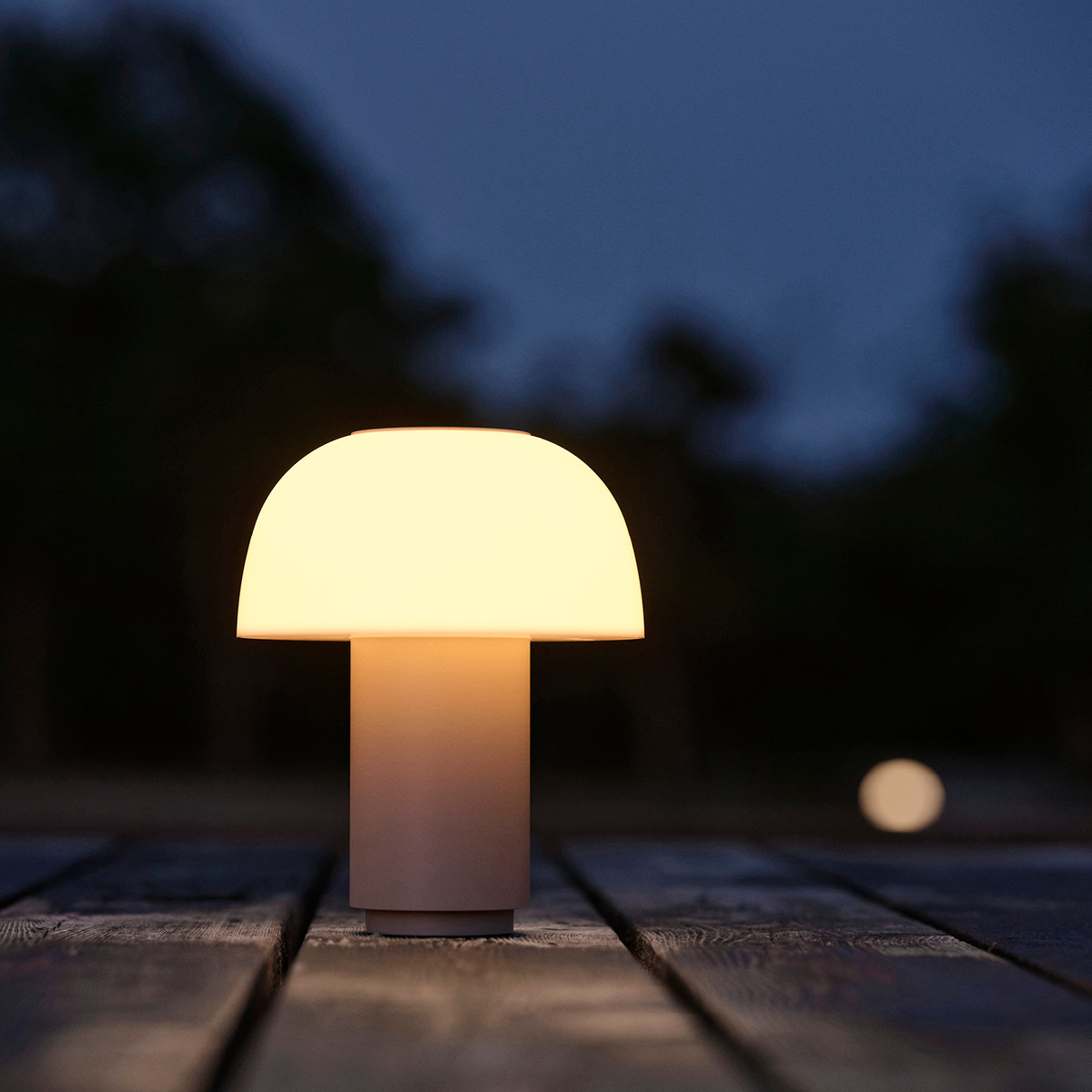 Zone Harvest Moon lampa 22 cm warm grey