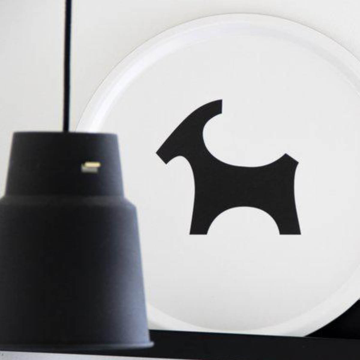 Rotor Design Rundt brett 38 cm bukk hvit