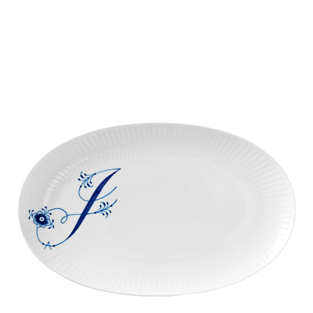 Royal Copenhagen - Alphabet Collection Lautanen soikea 23 cm J