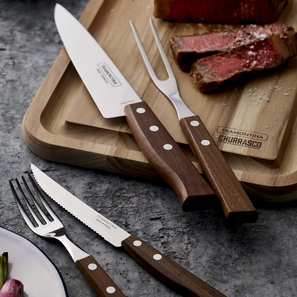 Tramontina Forskjærgaffel 32,5 cm mørkebrun