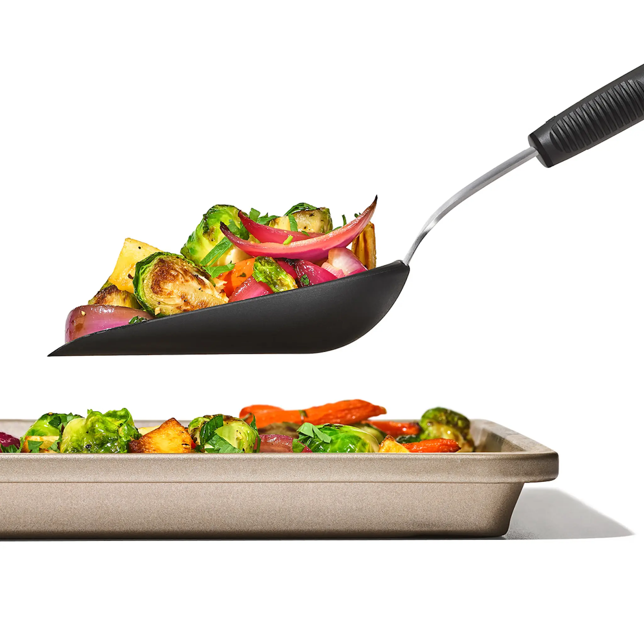 Oxo Steksked till bakplåt 29 cm svart/stål