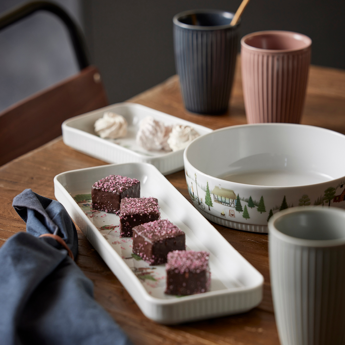 Pillivuyt Vinter Skål 1,2 L Vit