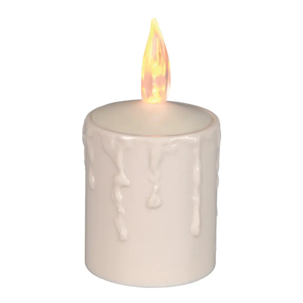 Paula LED Pöytäkynttilä sensorilla 6x11 cm Beige