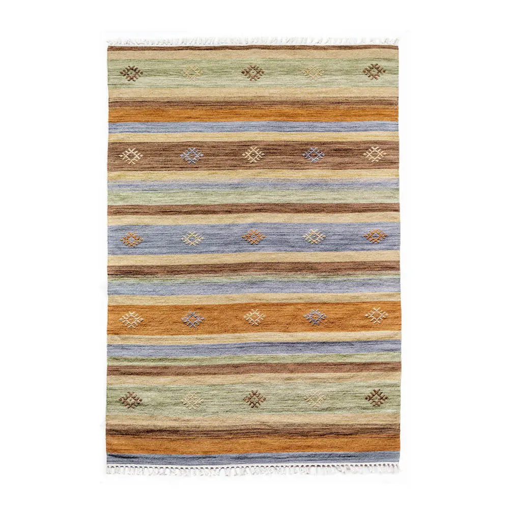 Rondane ull gulvteppe 130x190 cm multifarget