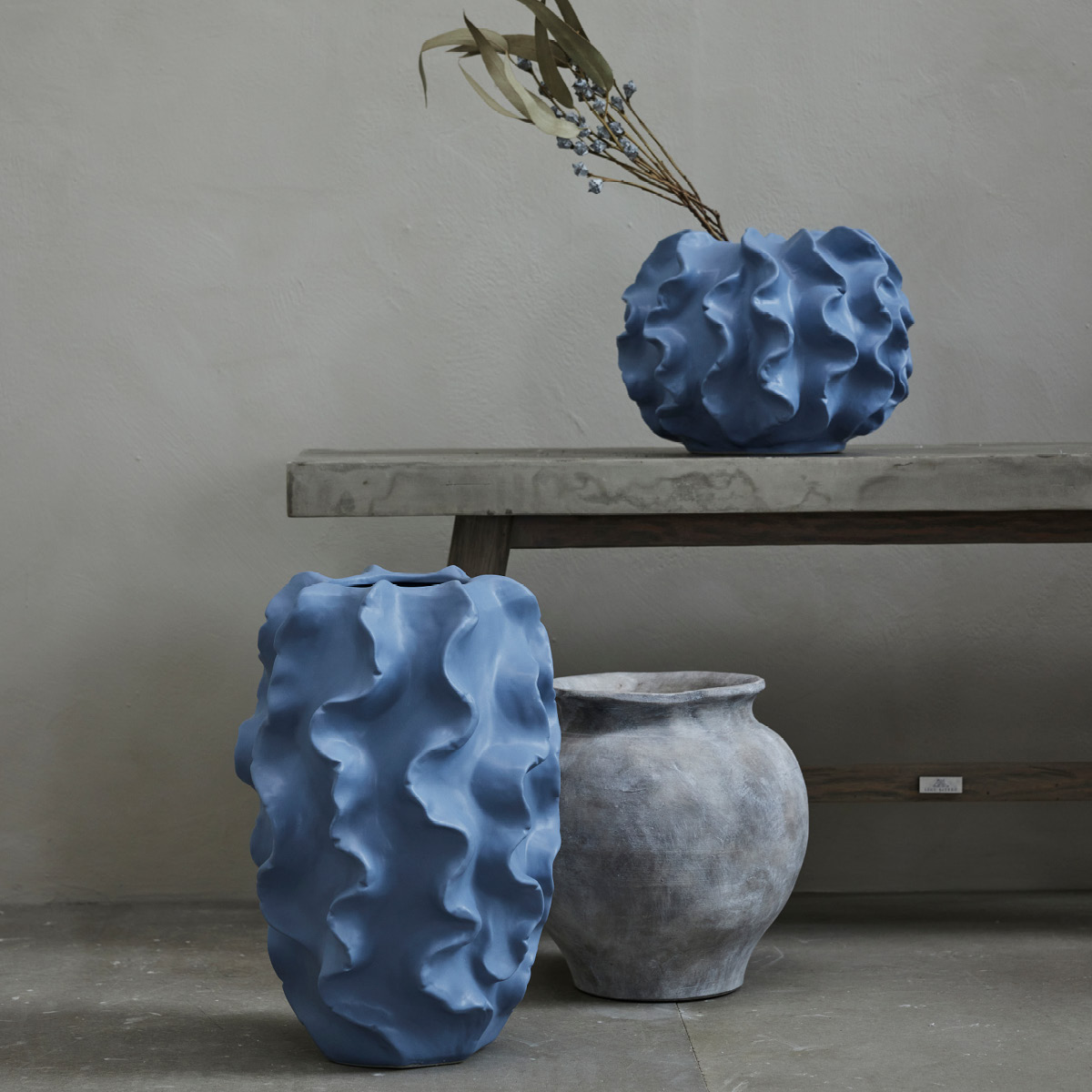 Lene Bjerre Anna Maljakko 25,5 cm Harmaa