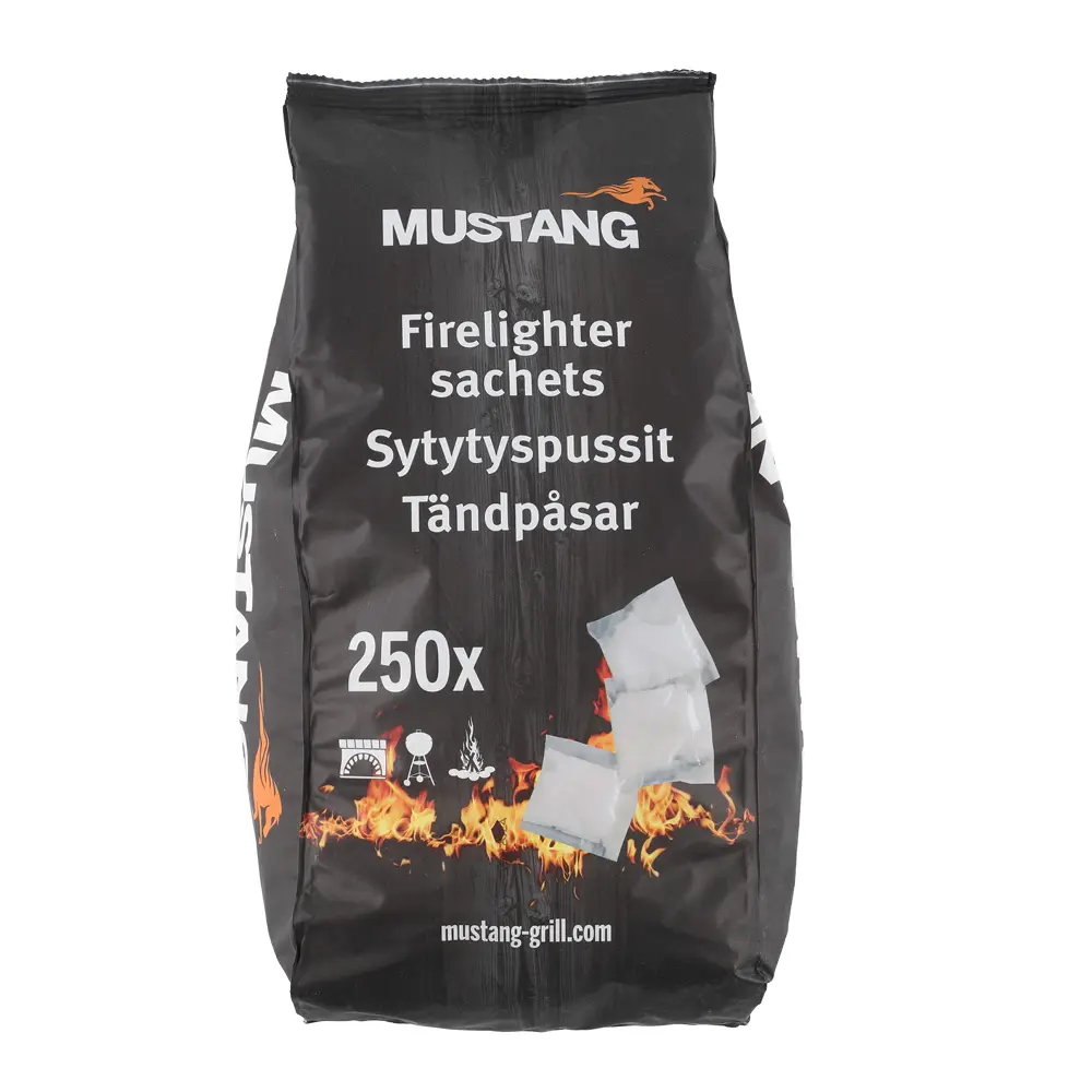 Mustang Hajuton sytytyspussi 250 kpl