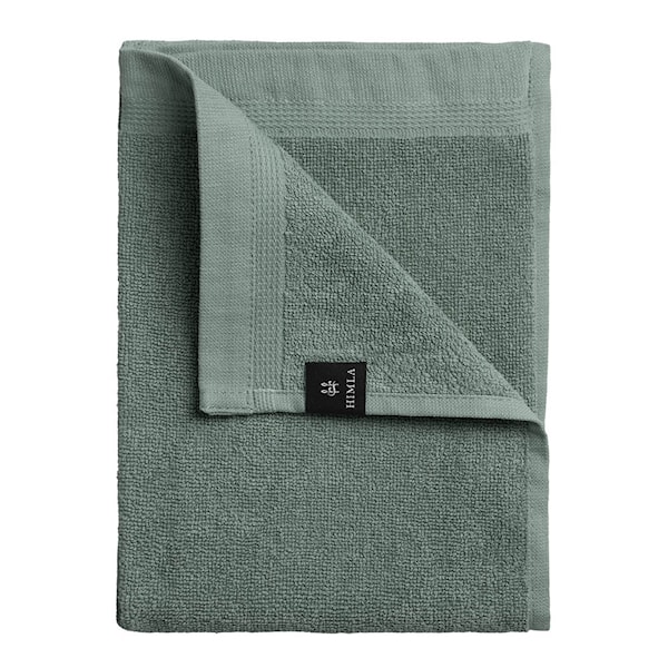 Lina handduk bomull/linne 30x50 cm jade