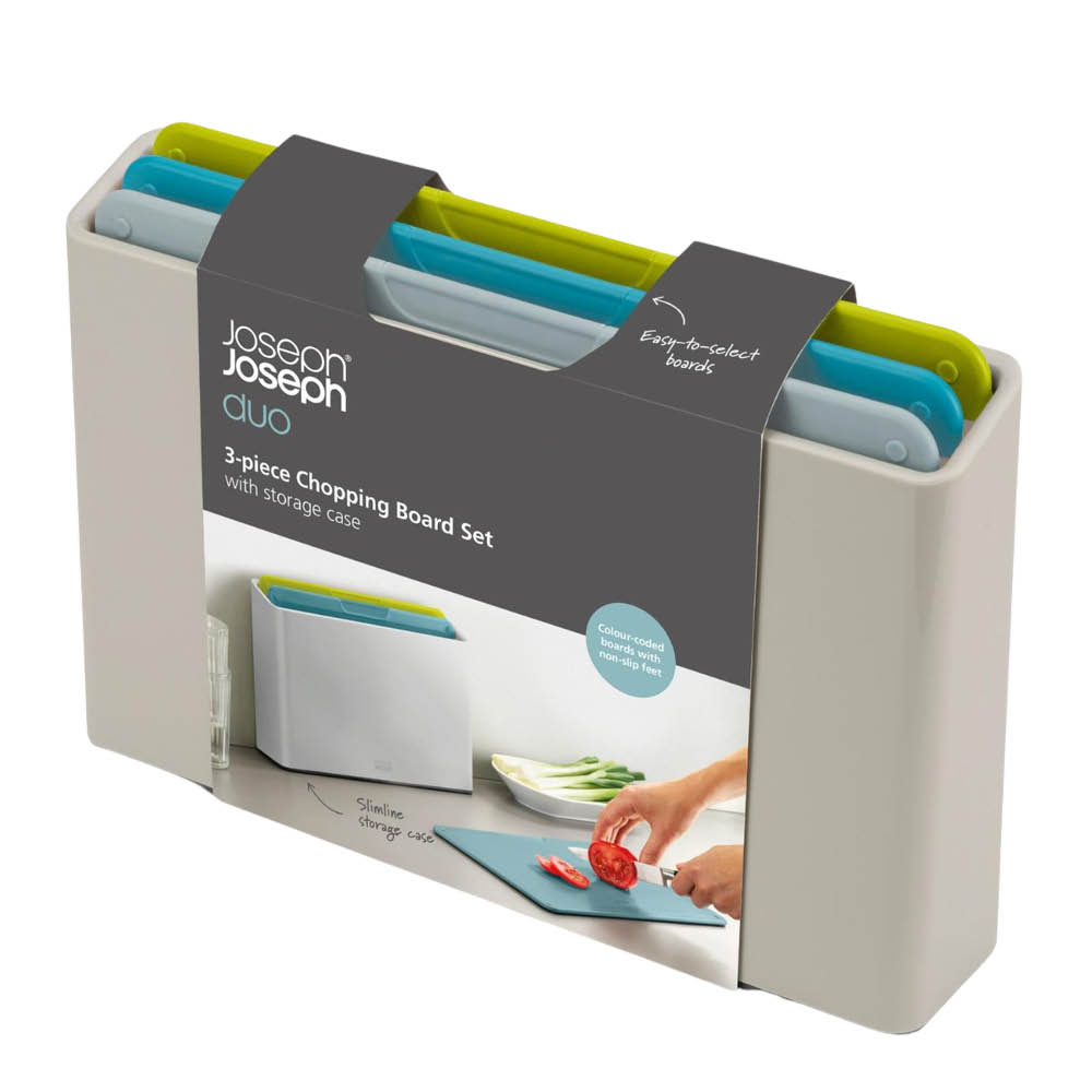 Joseph Joseph Duo skjærebrettsett 3 del 20x30cm multi