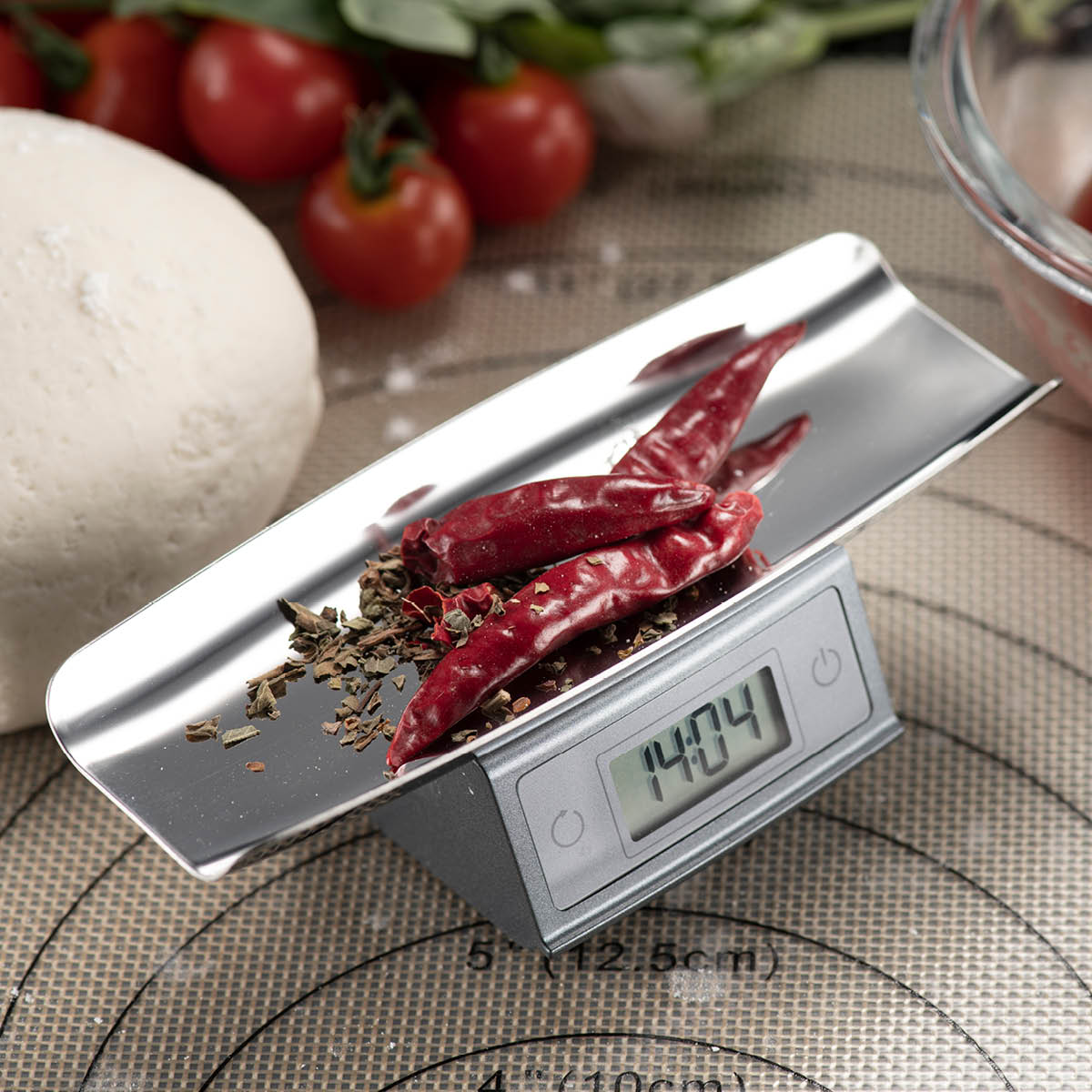 Modern House bAYk köksvåg 0,5–500 g grå/blank