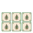 Christmas Tree Glasunderlägg 6-pack