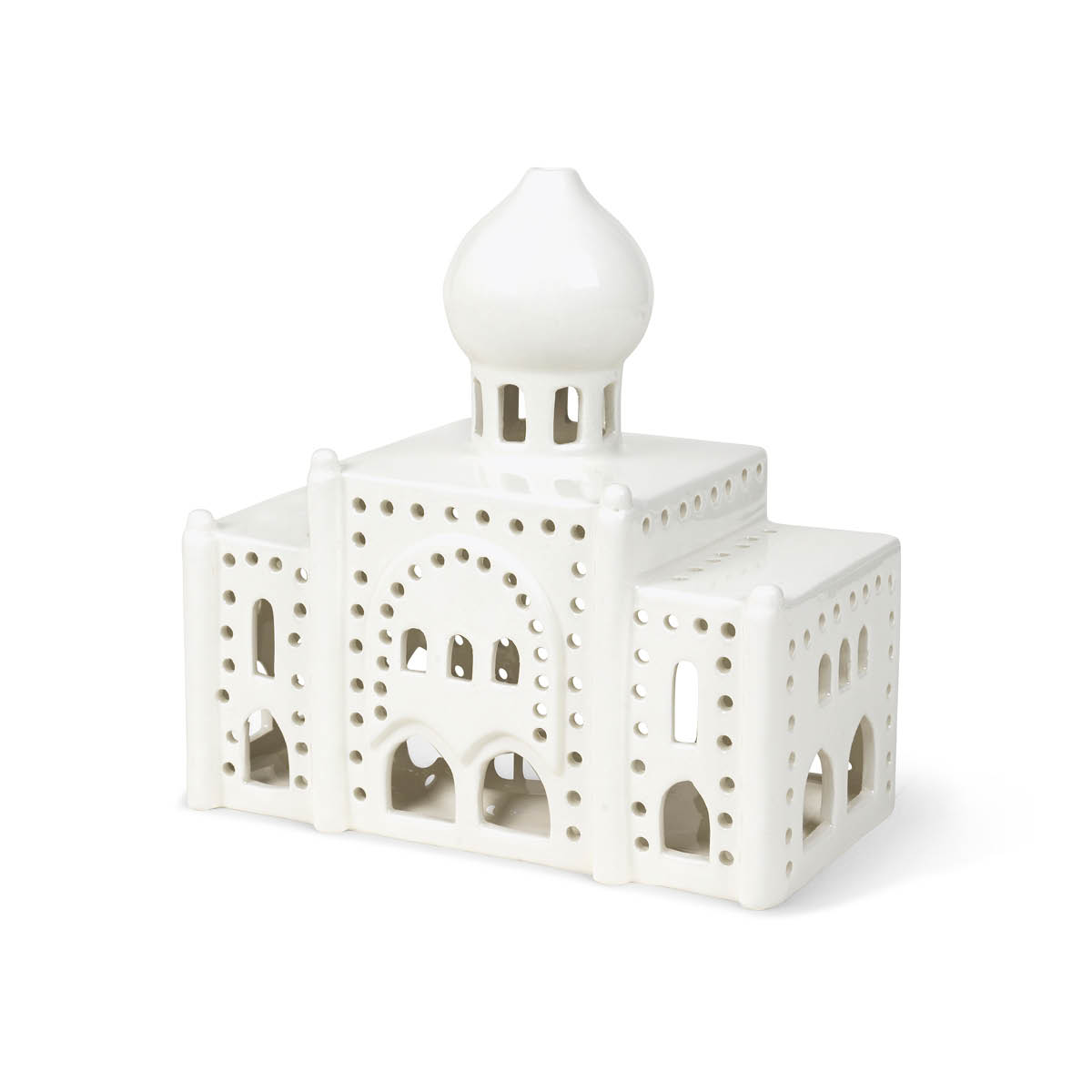 Kähler Urbania Tivoli lyshus Nimb 17 cm hvit